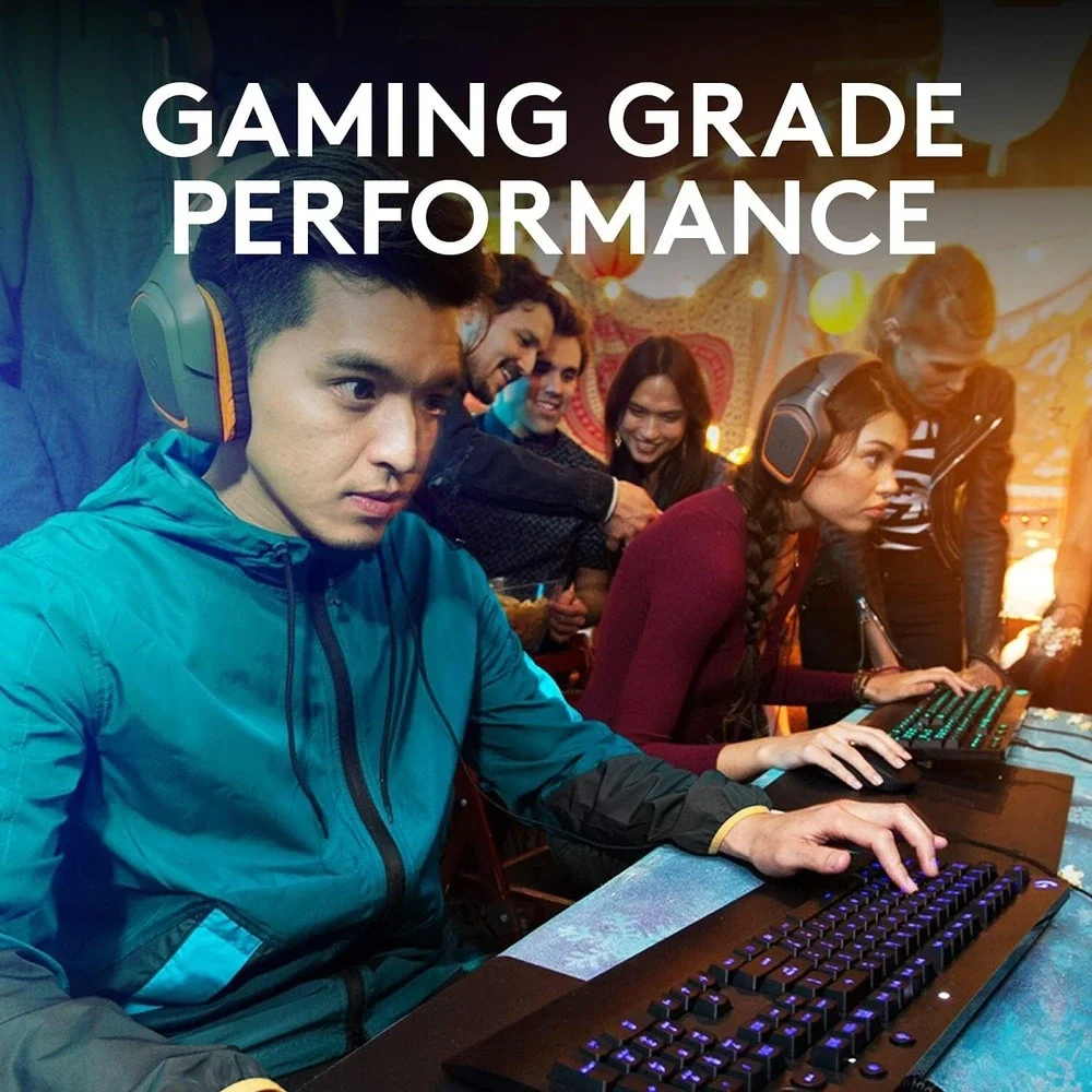Logitech G213 Prodigy RGB Gaming Keyboard LIGHTSYNC‎ Wired Spill-Resistant